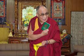His Holiness with Green Book